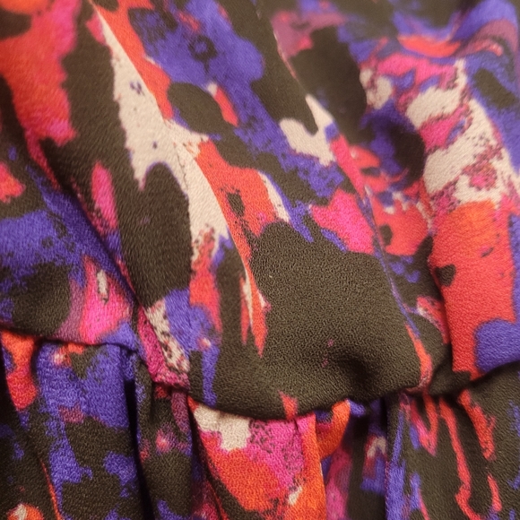 2/ $40 Thyme maternity colorful empire waist dress xl - Picture 4 of 6